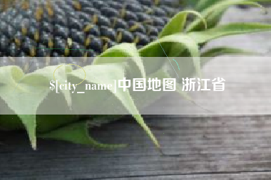伊川中国地图 浙江省