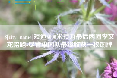 伊川短道5000米接力最后两圈李文龙陪跑-尽管中国队最终收获一枚铜牌