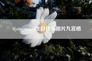 伊川生日快乐图片九宫格