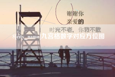伊川九宫格数字对应方位图