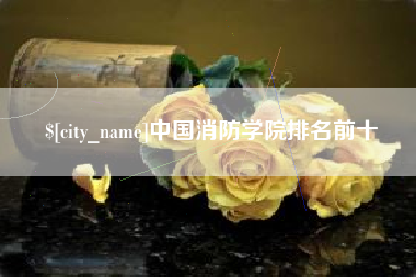 伊川中国消防学院排名前十