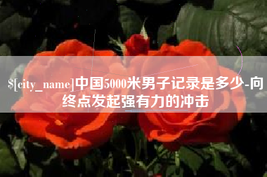 伊川中国5000米男子记录是多少-向终点发起强有力的冲击