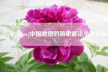 伊川中国地图的简单画法小学生版