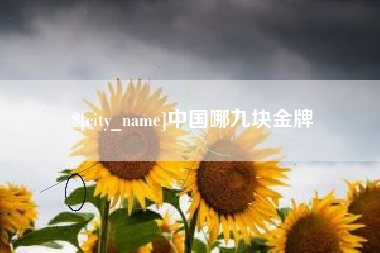 伊川中国哪九块金牌