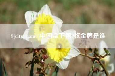 伊川中国拿下第9枚金牌是谁
