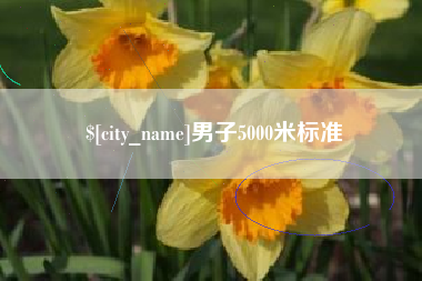 伊川男子5000米标准
