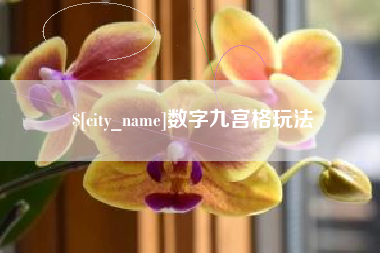 伊川数字九宫格玩法