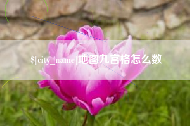 伊川地图九宫格怎么数