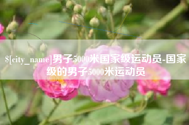 伊川男子5000米国家级运动员-国家级的男子5000米运动员