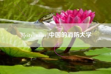伊川中国的消防大学
