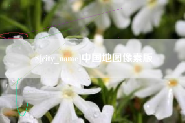 伊川中国地图像素版