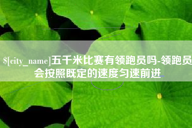 伊川五千米比赛有领跑员吗-领跑员会按照既定的速度匀速前进