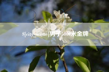 伊川男子5000米金牌