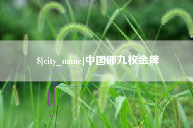伊川中国哪九枚金牌