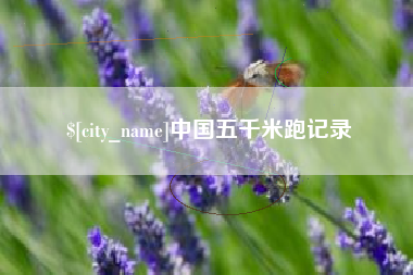 伊川中国五千米跑记录