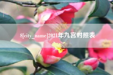 伊川2021年九宫对照表