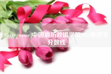 伊川中国消防救援学院2021年招生分数线