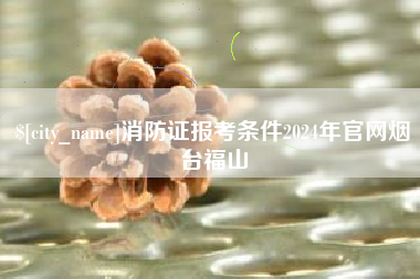 伊川消防证报考条件2024年官网烟台福山